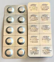 Lorazepam 2,5mg (30 stuks) — Slaap en kalmeringsmiddelen (Benzodiazepinen)