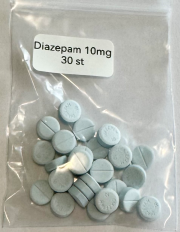 Diazepam 10mg (30 stuks) — Slaap en kalmeringsmiddelen (Benzodiazepinen)